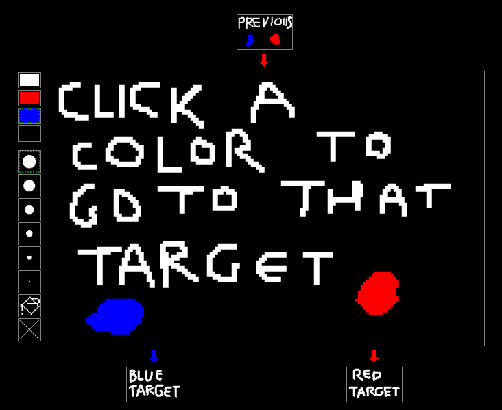 FlickGame Jr interface